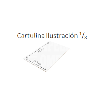 CARTULINA ILUSTRACIÓN 38X25.5 1/8